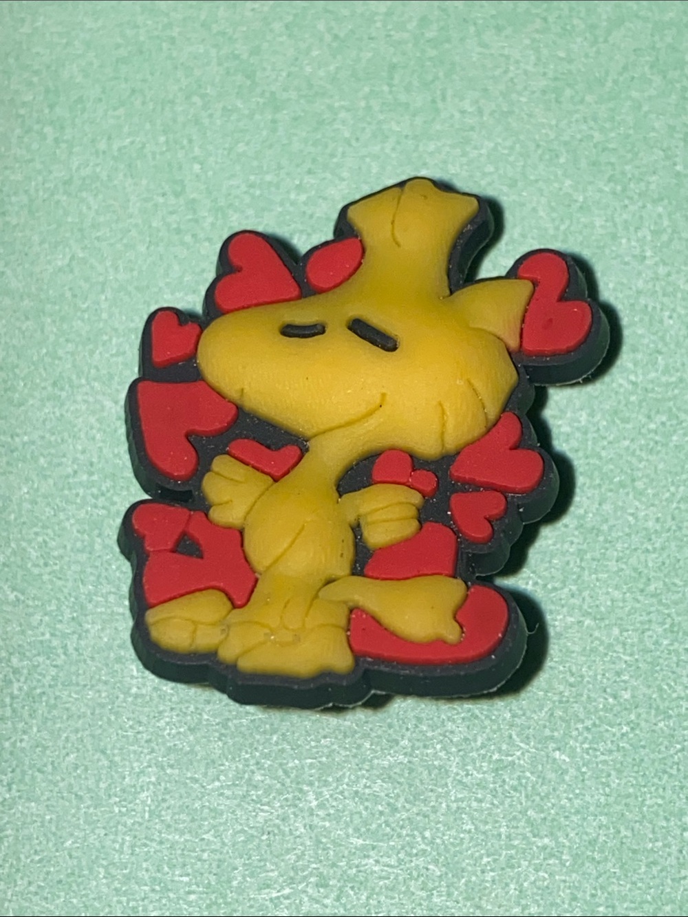 (10 for $15) Woodstock in Love Snoopy Peanuts Crocs Shoe Charms